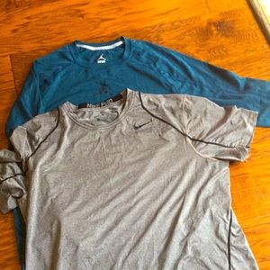 Mens workout shirt bundle.
